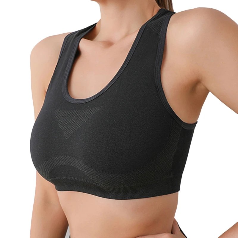 Women sports bras yoga top vest high shockproof quick-drying yoga gym running fitness underwear ladies seamless sportswear