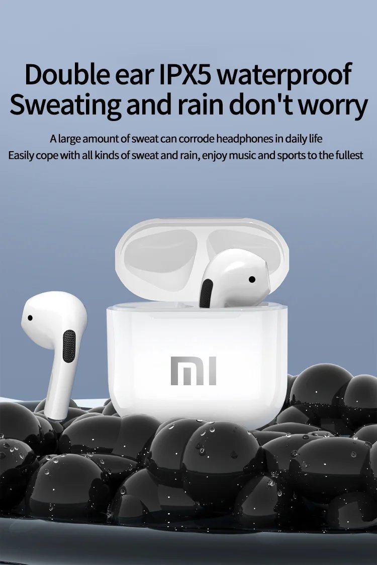 Xiaomi ap05 true wireless earphone buds5 hifi stereo sound bluetooth5. 3 headphone mijia sport earbuds with mic for android ios