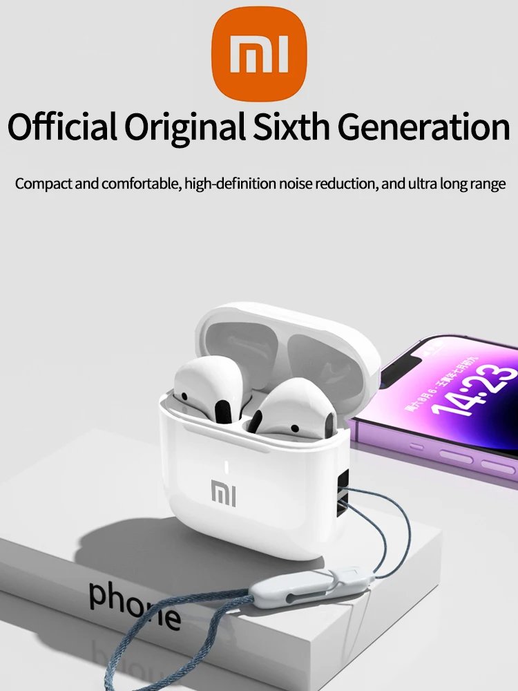 Xiaomi ap05 true wireless earphone buds5 hifi stereo sound bluetooth5. 3 headphone mijia sport earbuds with mic for android ios