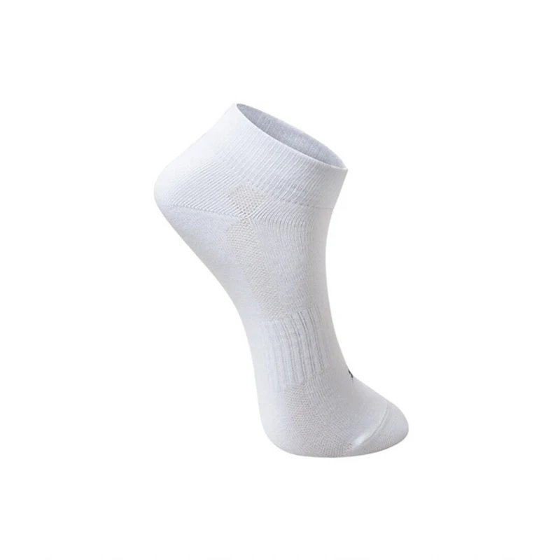 Original puma solid color logo men's and women's socks classic casual breathable stub barrel white sports socks 100002381-003