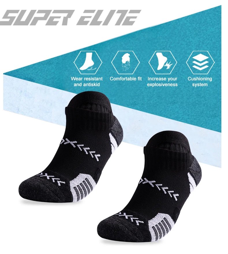 X-TIGER 3 Pairs Sports Socks Men Women Professional Cycling Socks Anti pilling Breathable Sport Running Camping Football Socks