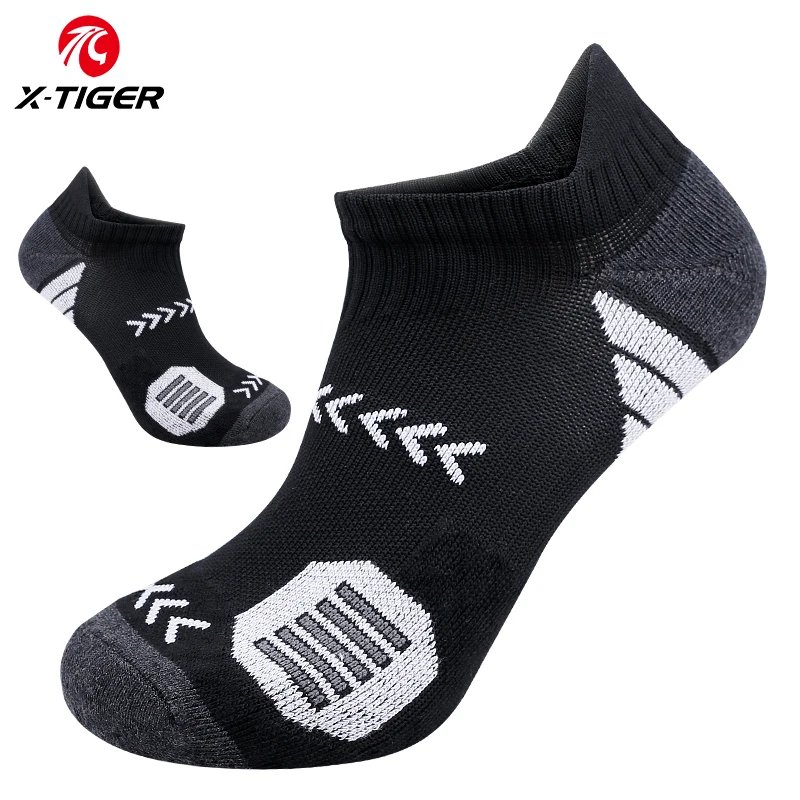 X-TIGER 3 Pairs Sports Socks Men Women Professional Cycling Socks Anti pilling Breathable Sport Running Camping Football Socks