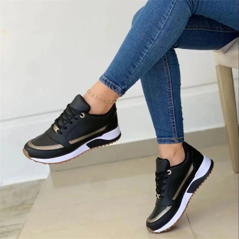 2024 women's mesh sneakers patchwork lace up flat shoes for women lightweight female shoes classic versatile zapatillas de mujer