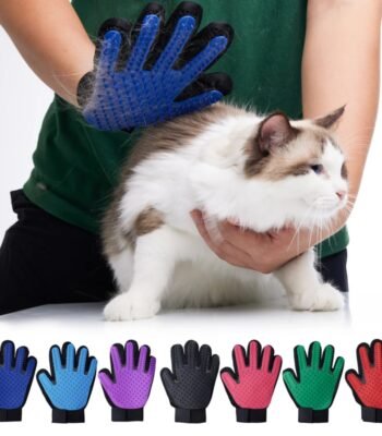 Pet Glove Cat Grooming Hair Deshedding Brush s Dog Comb for s Bath Remover Clean Massage For Animal