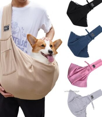 Comfortable Pet Crossbody Shoulder Bag Outdoor Travel Portable Cat Puppy Sling Carrier Bag Dog Carrying Supplies