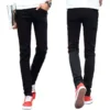 11714-785fee.webp 2026 Slim Fit Black Jeans for Men - Comfort Stretch Denim