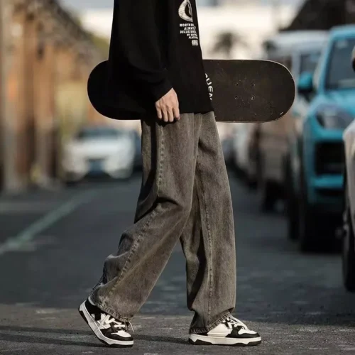 11727-5f70bf.webp 2026 Vintage Y2K Floral Print Baggy Jeans for Men - Streetwear Wide-Leg Denim