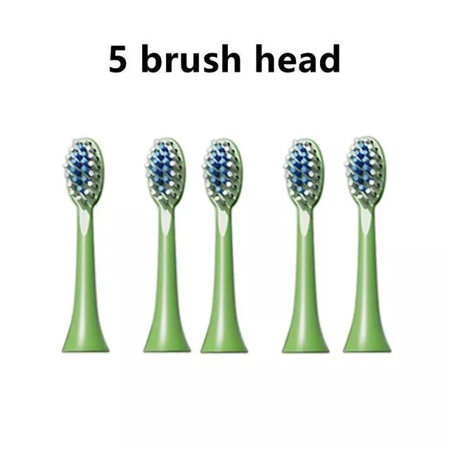 5 brush head green