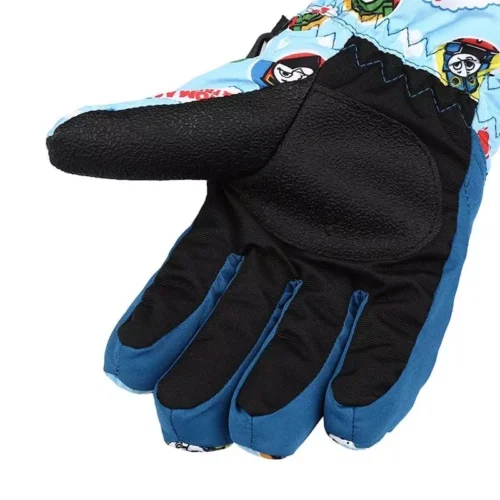 Cozy Winter Snow Ski Gloves for Kids - Warm, Windproof, and Durable