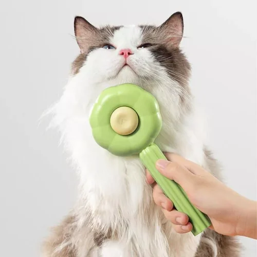 Self-Cleaning Grooming Brush for Long/Short Hair Pets
