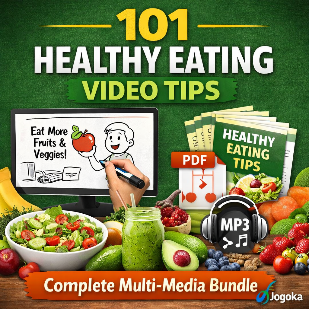 101 Healthy Eating Video Tips: Complete Multi-Media Bundle