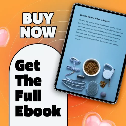 New Puppy Training Starter Guide | Printable Puppy Training eBook for Beginners | 4-Week Puppy Routine, House-Training, Commands, Socialization & More