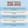 Break the Tension: Stress Relief Techniques – Breathing Exercises, Quick Meditations, Grounding Techniques, and Time Management Tips to Reduce Stress