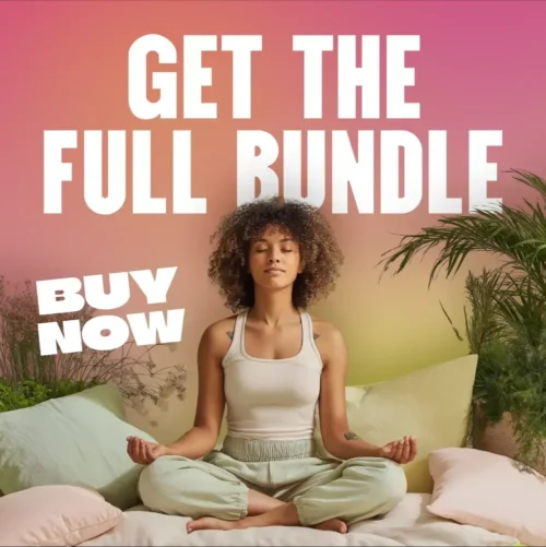 The Anxiety Relief Bundle: A Path to Calm | 4-in-1 Bundle | Mindfulness Exercises, Positive Thinking, Printable Checklist & Course Outline