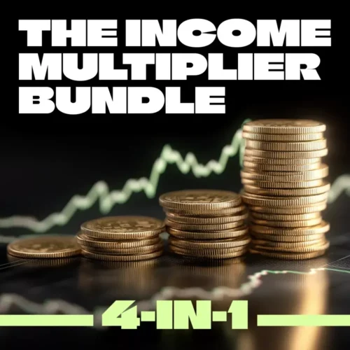 The Income Multiplier Bundle | 4-in-1 Bundle | Multiple Income Streams, Dividend Stocks, Side Hustles & Strategy