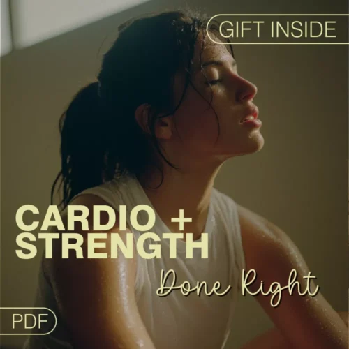 Cardio + Strength Done Right | How to Combine Cardio and Strength Training Effectively | Fitness Checklist for Fat Loss, Muscle Gain & Endurance