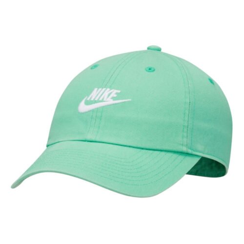Nike Men's Green Cap with Print