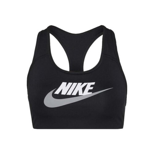 Nike Women’s Sleeveless Black Print Top with Round Neck