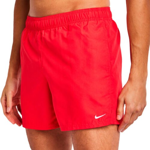 Nike Swim Men's Red Swim Shorts – Lightweight Summer Swimwear