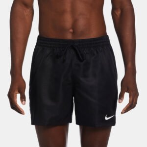 NIKE Swim Men's Black Drawstring Swim Trunks - Spring/Summer Essential