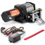 Waterproof ATV UTV Winch with Steel Cable