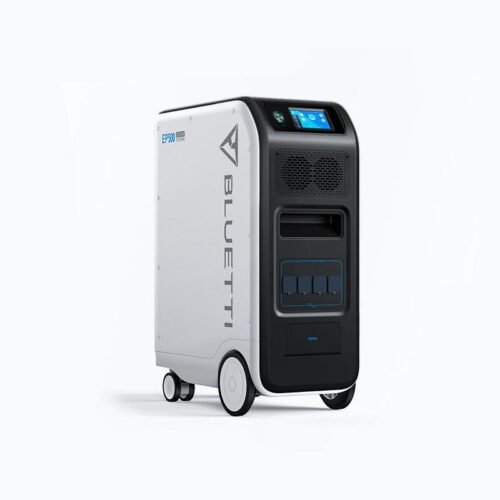 Solar Power Station 2000W 5100Wh UPS Battery Backup with AC Outlets for Emergency Use