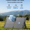 100W Foldable Solar Panel for Portable Power Stations
