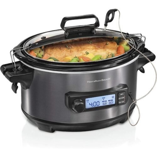 6 Quart Digital Programmable Slow Cooker