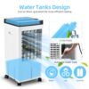 15904-c6809d.jpg 8L Portable Evaporative Air Cooler Fan with Remote Control and Humidifier - 65W