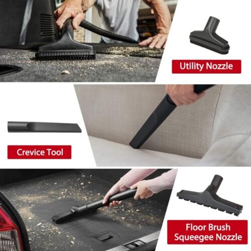 Powerful 5-Gallon Wet Dry Vacuum with Blower