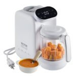 5-in-1 Baby Food Maker with Steamer, Blender & Sterilizer – 750ml Tritan Bowl