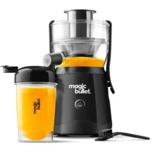 Compact 400W Mini Juicer with 16oz Cup – Easy & Efficient Fruit Juice Extractor
