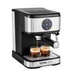 15-Bar Espresso Machine with Milk Frother & Steam Wand