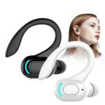 Wireless Bluetooth 5.2 In-Ear Headphones - Waterproof, Noise-Cancelling, 20-Hour Battery Life