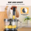 16753-88bd31.jpg 9-Cup Food Processor with 600W Motor for Chopping, Slicing & Dough Kneading