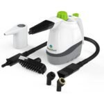 Handheld Steam Cleaner with 6 Accessories - Quick Heat-Up for Chemical-Free Cleaning