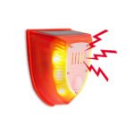 Solar-Powered Motion Sensor Alarm Light