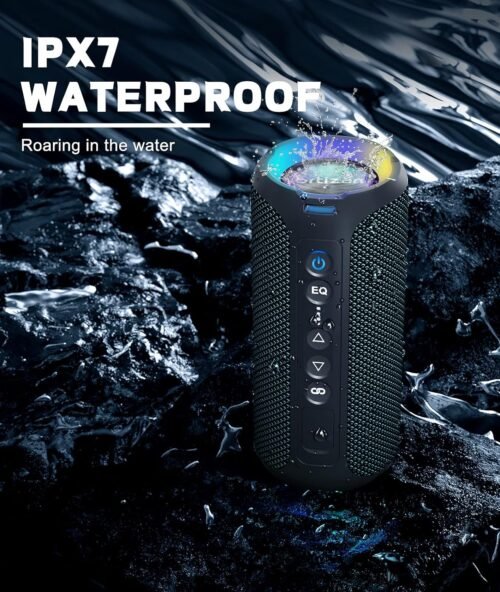 17027-51949f.jpg X8Pro 40W Bluetooth Speaker – Waterproof, Deep Bass, 30H Playtime & Lights