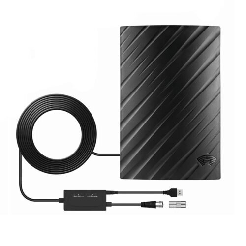 500 Miles Digital HDTV Antenna – 4K 1080P Signal Booster with 16.4FT Cable