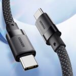 100W USB-C to USB-C Fast Charging Magnetic Cable for iPhone 15, Laptop & More