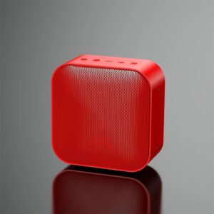 Portable Waterproof Bluetooth Speaker with TWS Pairing and LED RGB Lights