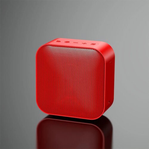 Portable Waterproof Bluetooth Speaker with TWS Pairing and LED RGB Lights