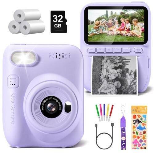 Kids Instant Print Camera