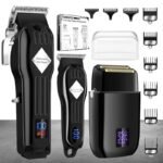 Professional Cordless Hair Clippers and Beard Trimmer Kit