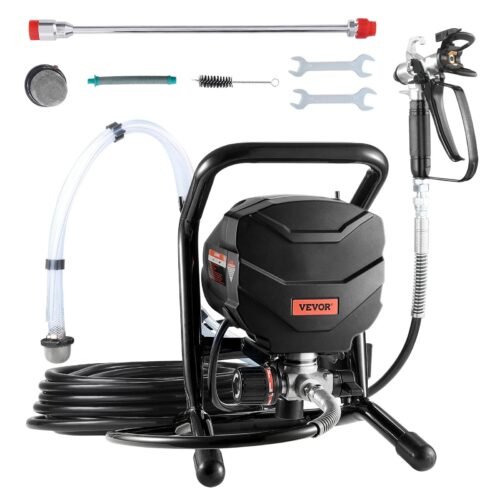 650W Airless Paint Sprayer, 3000 PSI Electric Stand Sprayer for Home & Furniture