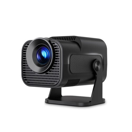Portable 720P HD Projector with WiFi 6, BT 5.0 & 200" Screen - Mini Cinema for Home & Outdoors