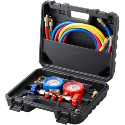 3-Way AC Manifold Gauge Set for R134A R22 R12 R502