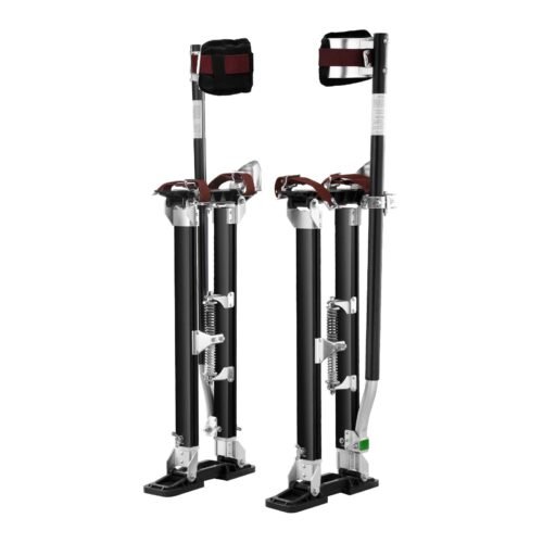 Adjustable Aluminum Drywall Stilts 24"-40" – Non-Slip, Durable & Lightweight
