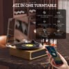 19023-628bc4.jpg 3-Speed Bluetooth Record Player with Built-in Speakers, AUX, USB, and RCA Output