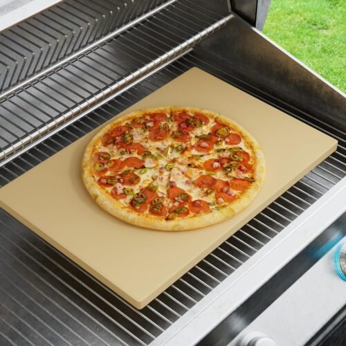 Rectangular Pizza Stone for Grill & Oven